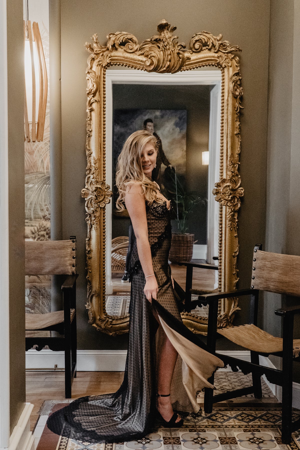 Robe haute couture sur mesure