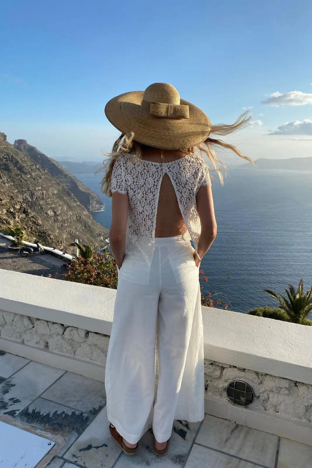 Tenue pour soirée blanche luxe