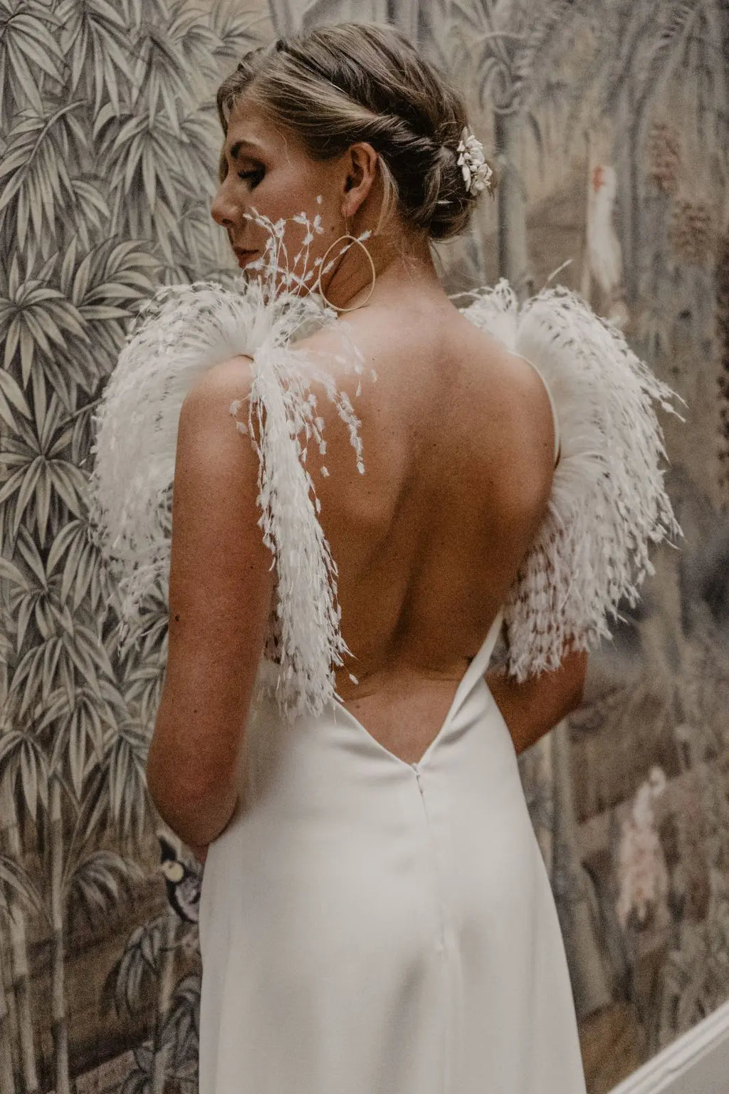 PLUME Robe de mariée sur mesure Christelle Vasseur Bordeaux