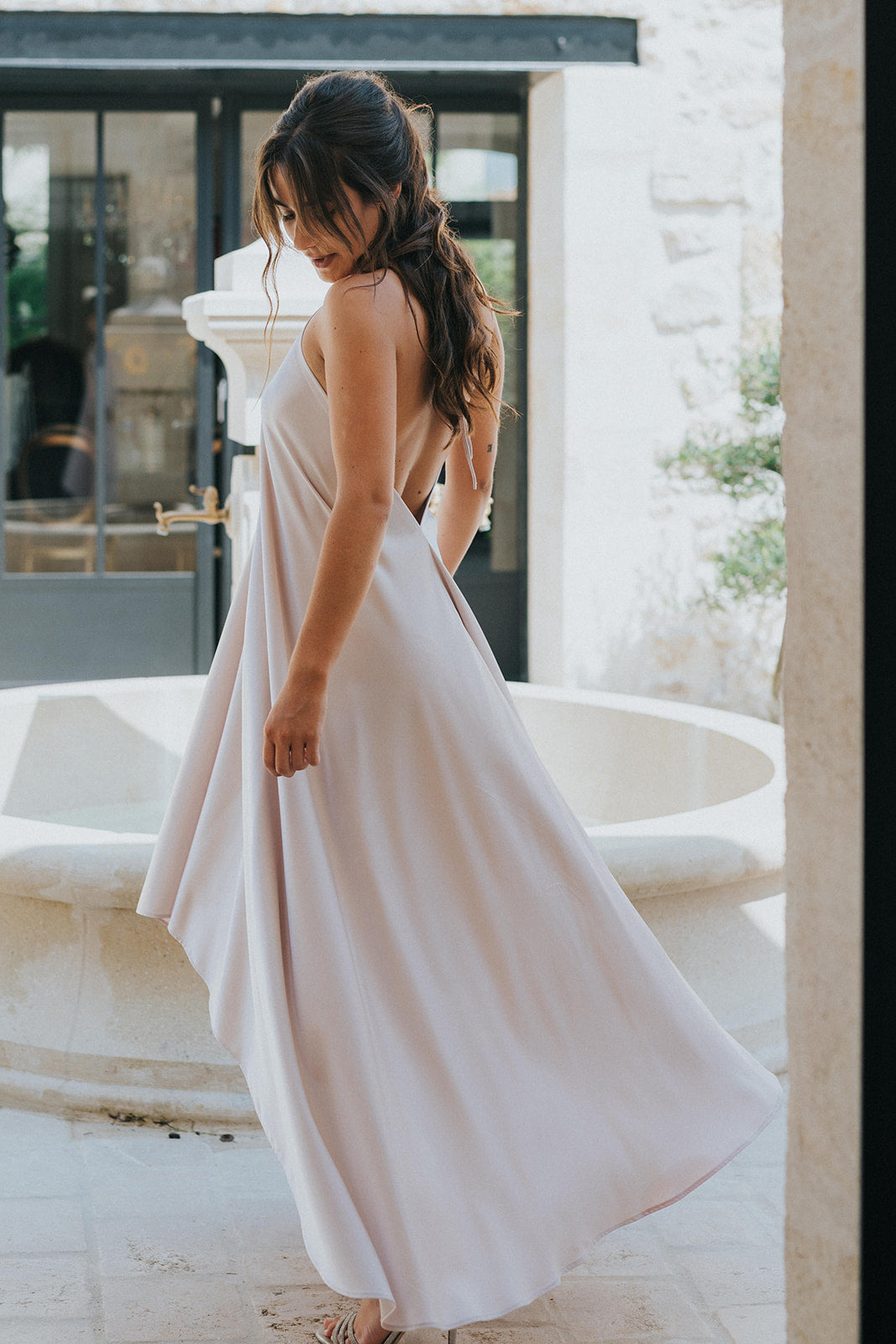 DIVA - ROBE DOS NU DEMOISELLE D'HONNEUR Christelle Vasseur Couture