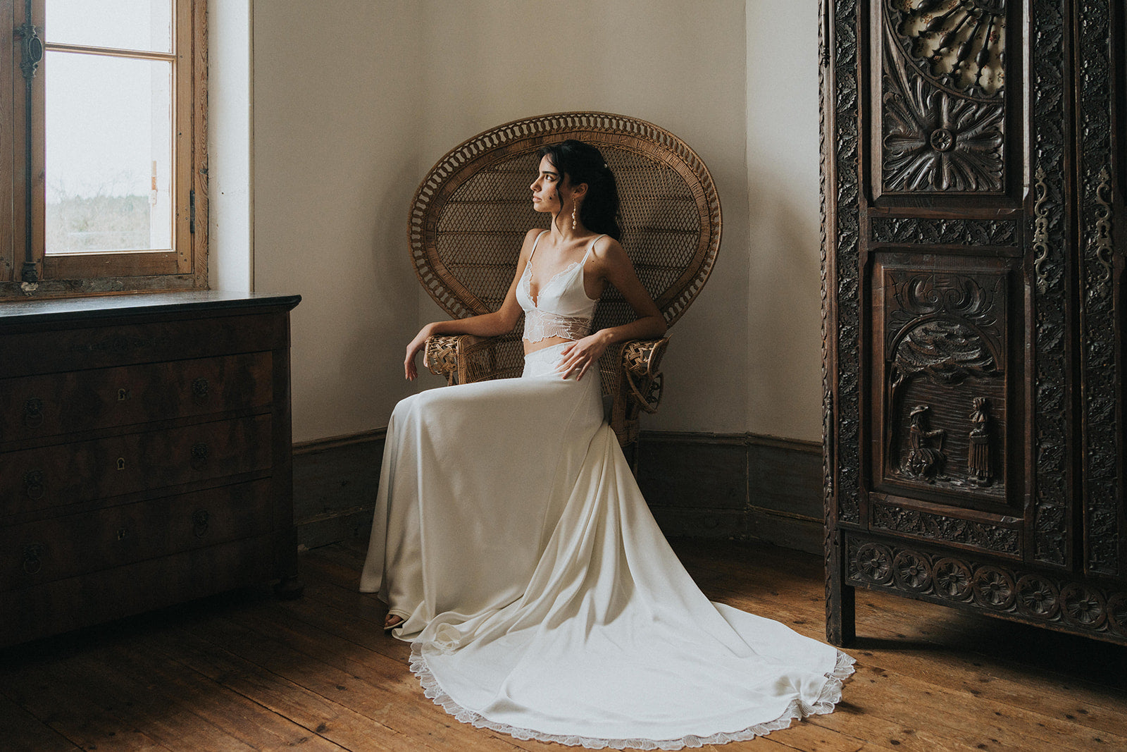 ROBES DE MARIÉE DEUX PIÈCES