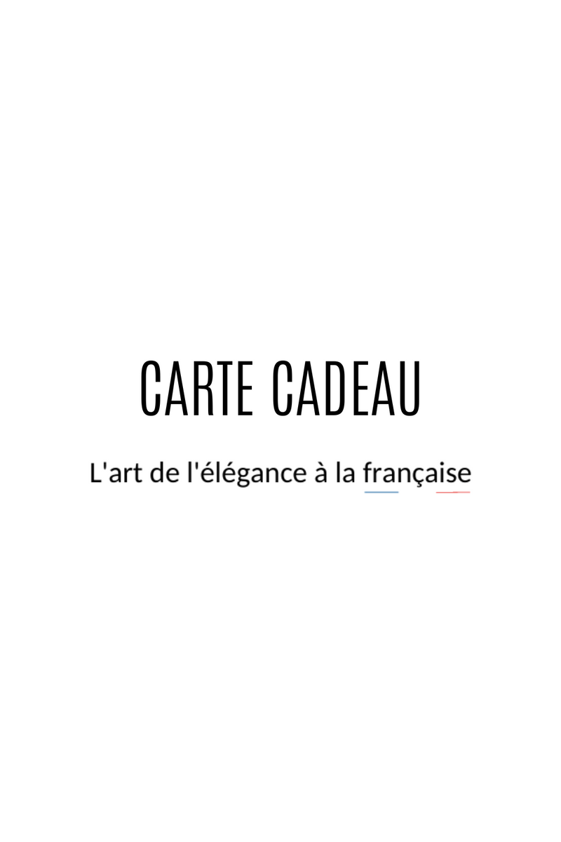 CARTE CADEAU Christelle Vasseur Couture
