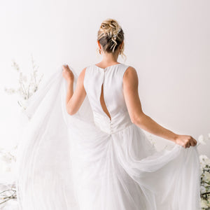 Robe de mariée sur-mesure - Caroline