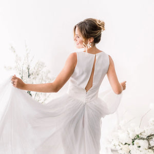 CAROLINE - ROBE DE MARIÉE SUR MESURE