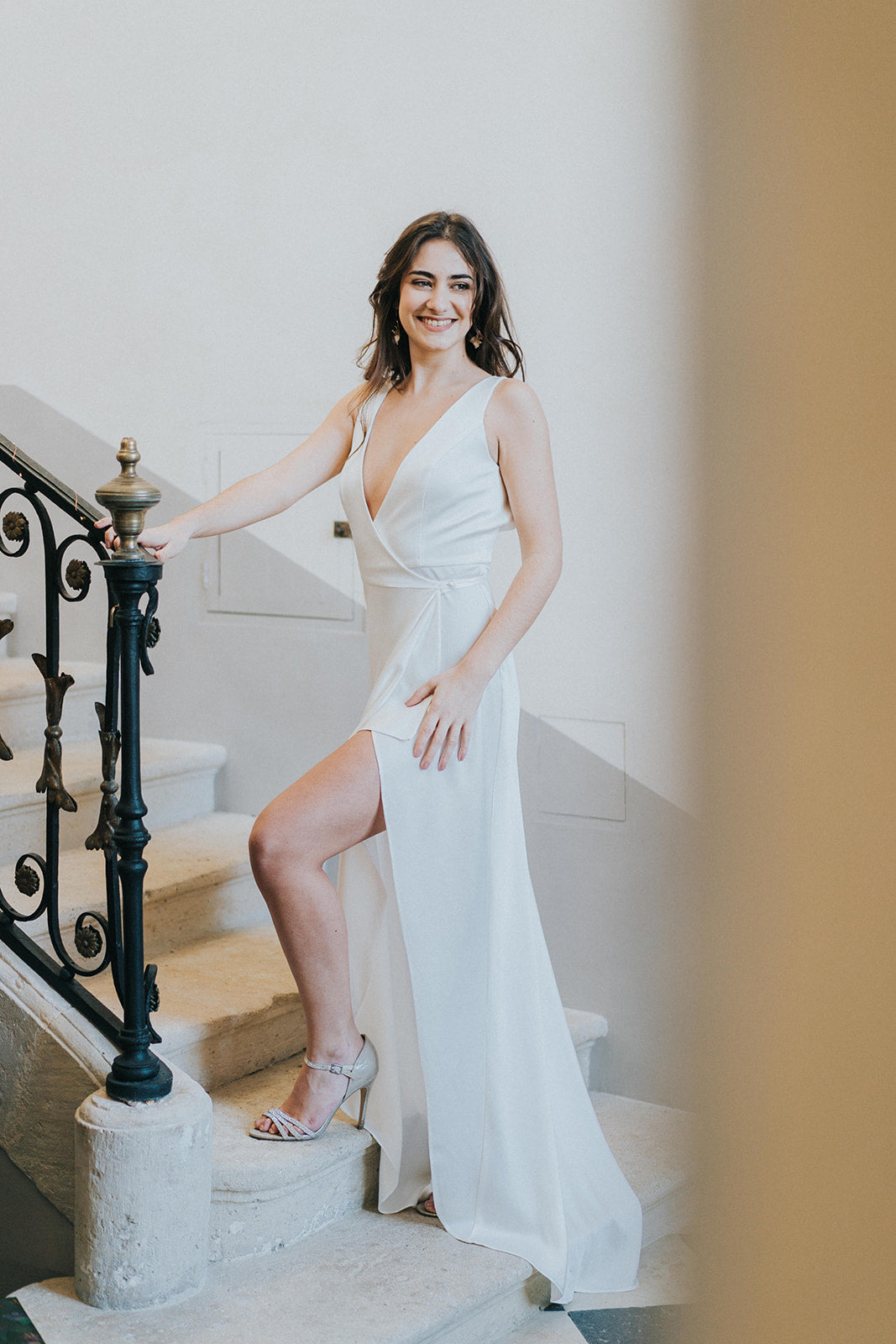 Tailor-made wedding dress - White
