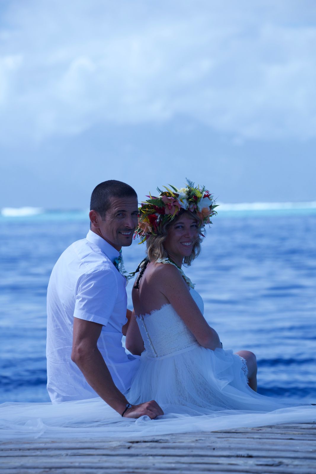 robe de mariage pour Tahiti