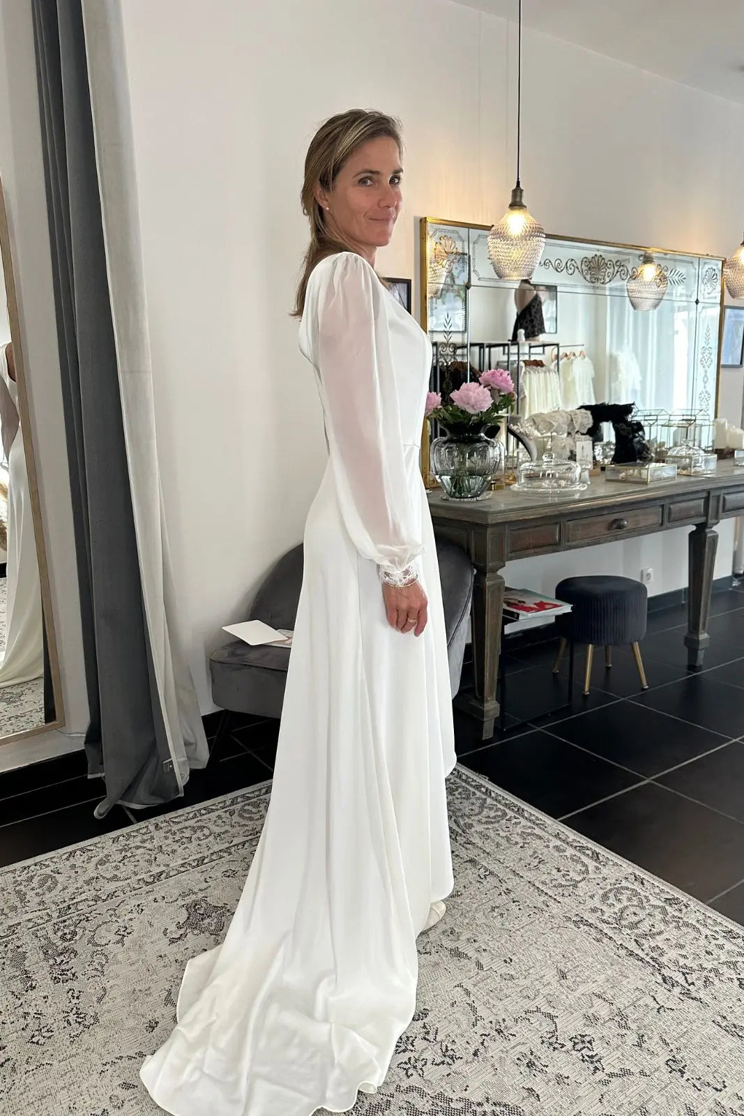 Robe de mariée simple et classe
