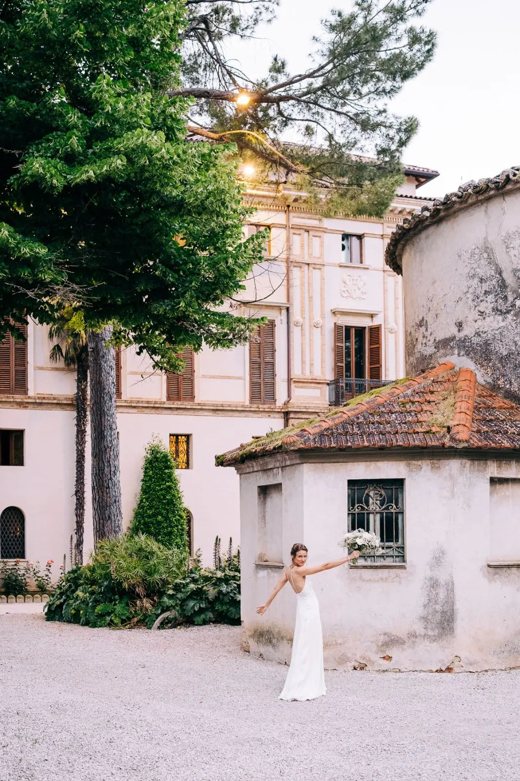 Robe de mariée simple et chic