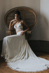 Robe de mariée longue traine