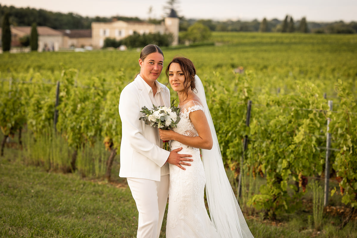 Costume pantalon pour mariage femme