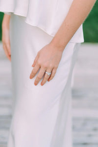 MARIE  - ROBE DE MARIÉE DEUX PIÉCES Christelle Vasseur Couture