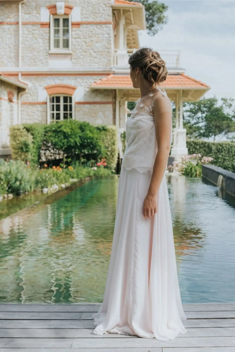 LISA - ROBE DE MARIÉE SUR MESURE Christelle Vasseur Couture