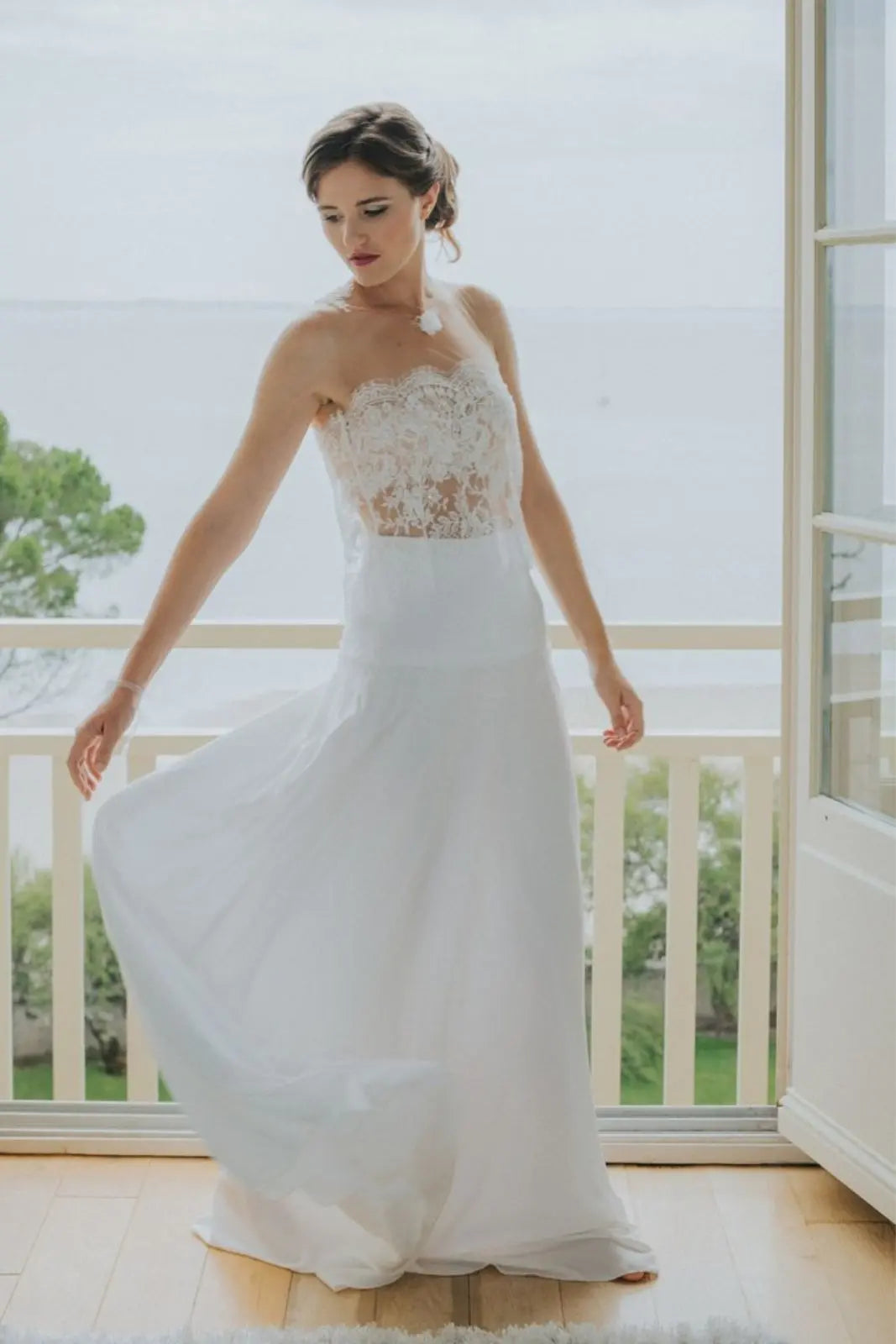 LÉONIE - ROBE DE MARIÉE SUR MESURE Christelle Vasseur Couture
