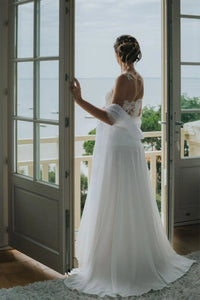 LÉONIE - ROBE DE MARIÉE SUR MESURE Christelle Vasseur Couture