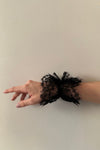 Palace cuffs and black plumetis