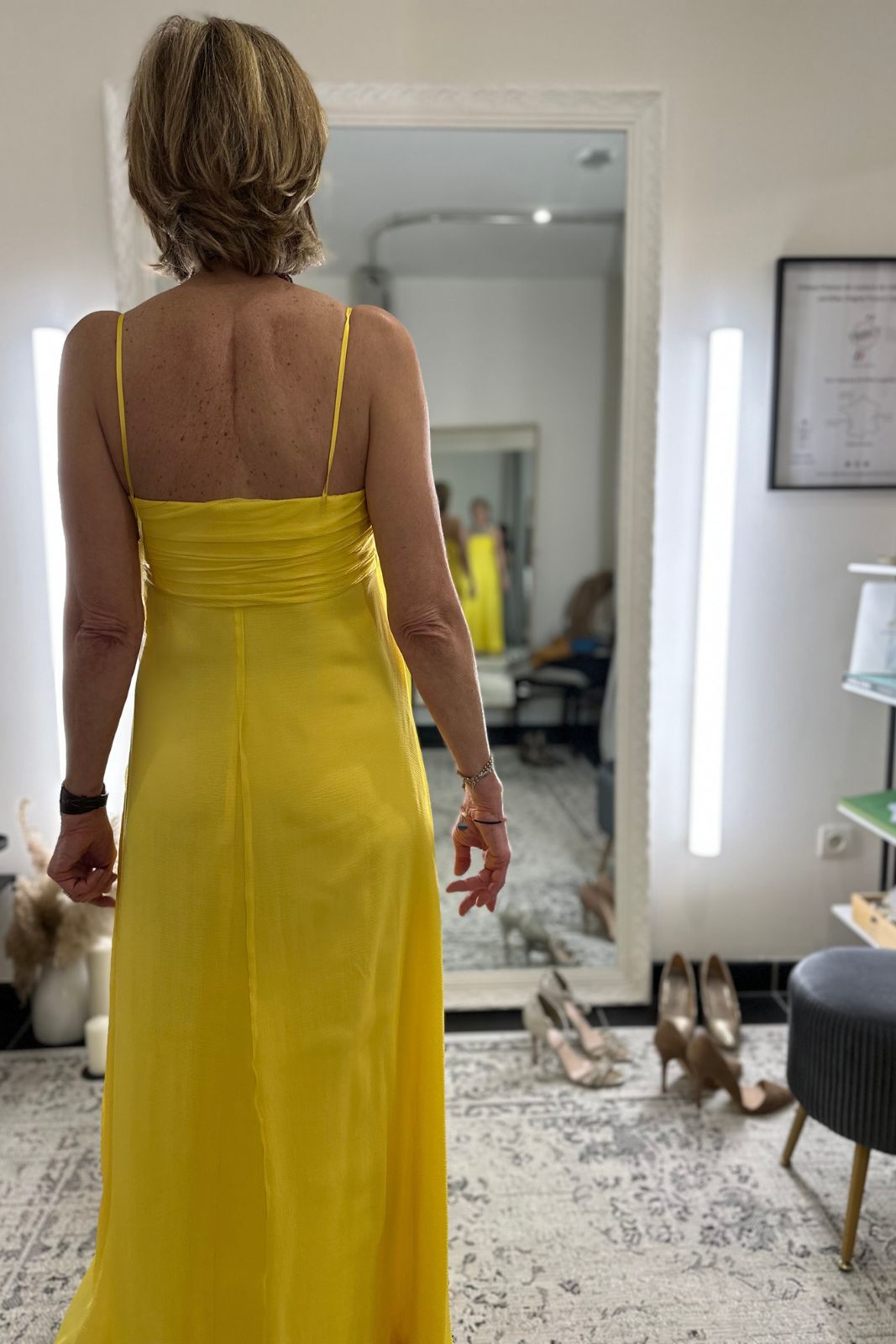 Robe de cérémonie chic et sur mesure 