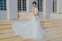 CAROLINE - ROBE DE MARIÉE SUR MESURE Christelle Vasseur Couture