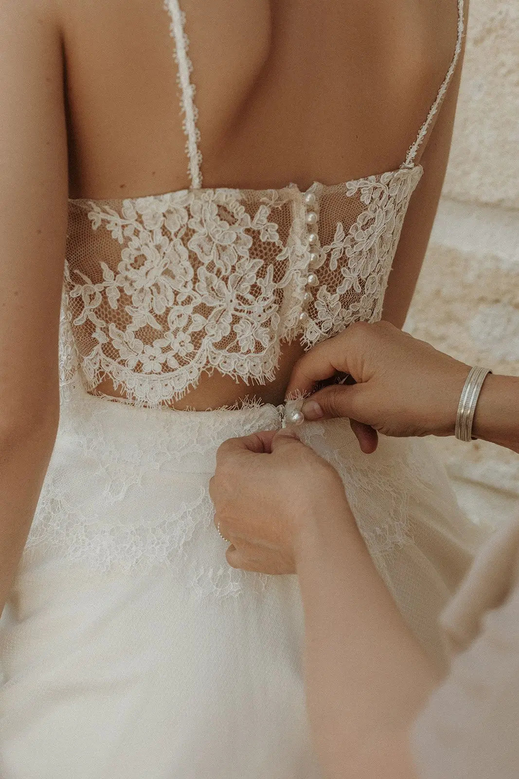 PALACE CAP FERRET - ROBE DE MARIÉE SUR MESURE Christelle Vasseur Couture