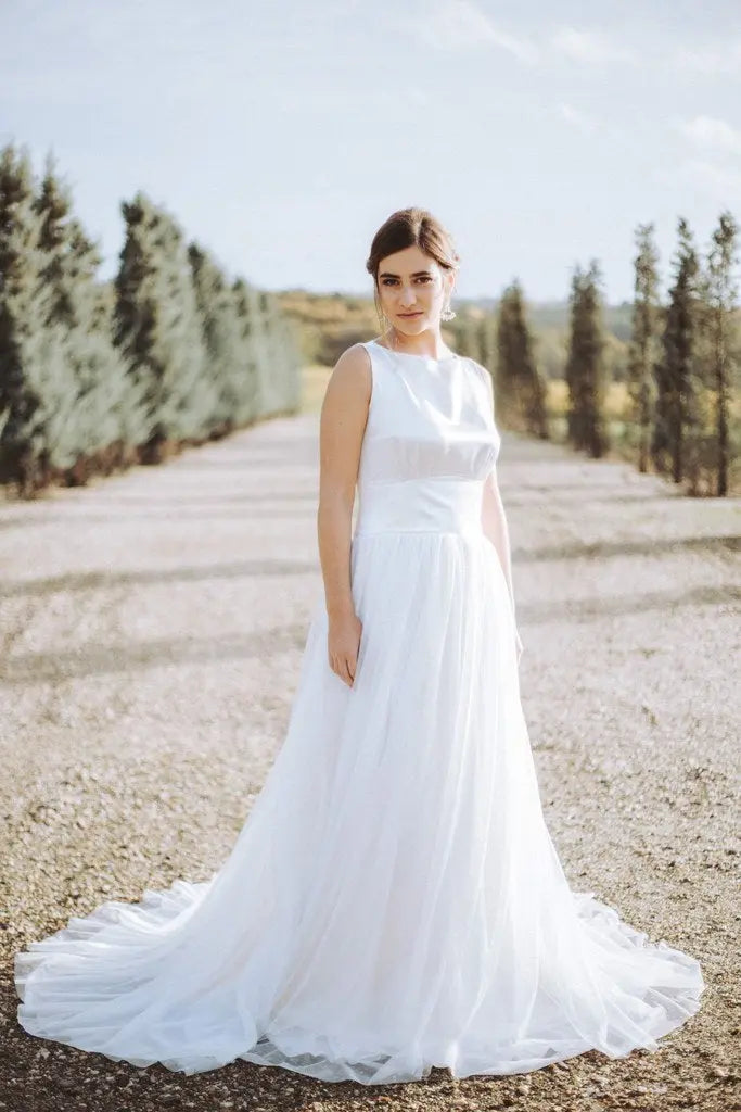 CAROLINE - ROBE DE MARIÉE SUR MESURE Christelle Vasseur Couture