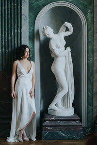 BLANCHE - ROBE DE MARIÉE SUR MESURE Christelle Vasseur Couture