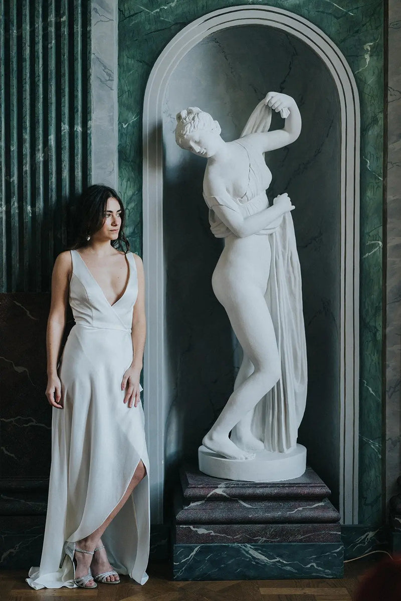 BLANCHE - ROBE DE MARIÉE SUR MESURE Christelle Vasseur Couture