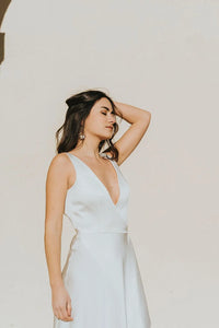 BLANCHE - ROBE DE MARIÉE SUR MESURE Christelle Vasseur Couture