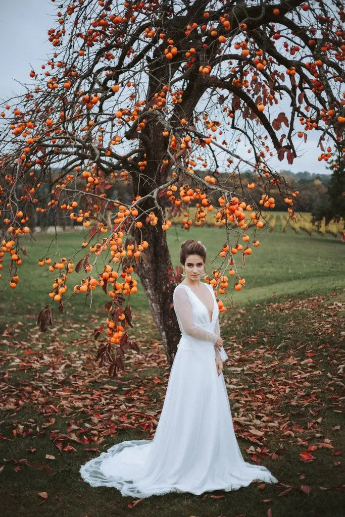 Robe de mariée sur-mesure - Claire