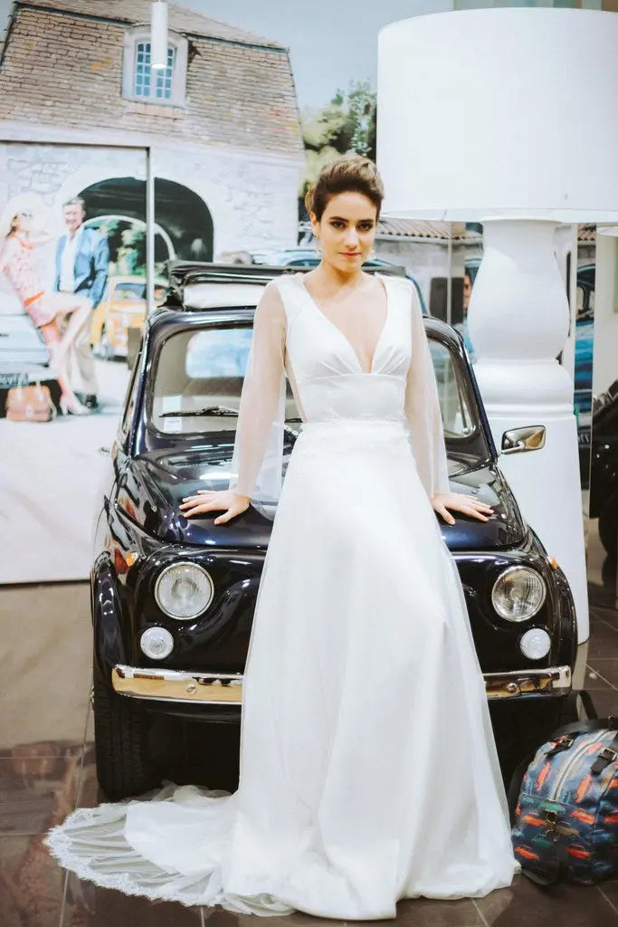 Robe de mariée sur-mesure - Claire