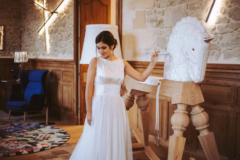 CAROLINE - ROBE DE MARIÉE SUR MESURE