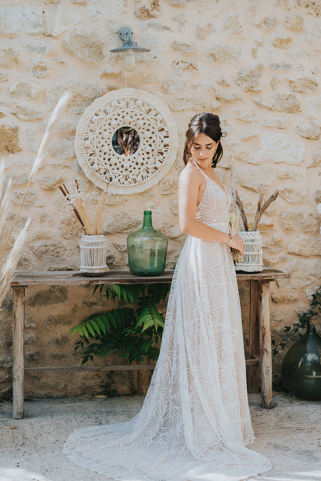 Robe de mariée sur-mesure - Toscane