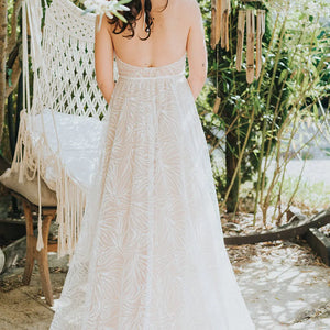 Bespoke wedding dress - Tuscany