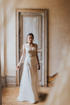 Robe de mariée luxe - modèle Aurore - deux pièces