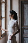 Haut en dentelle mariage