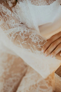 MARCEAU - KIMONO DENTELLE - MARIAGE 