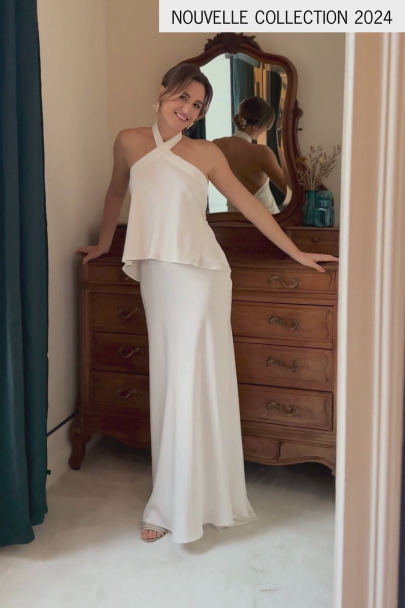 Jupe longue simple pour mariage