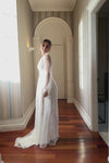Robe de mariée en dentelle de Calais à Bordeaux