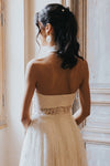 Détail dos robe de mariée 