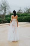 Robe de mariée transparente