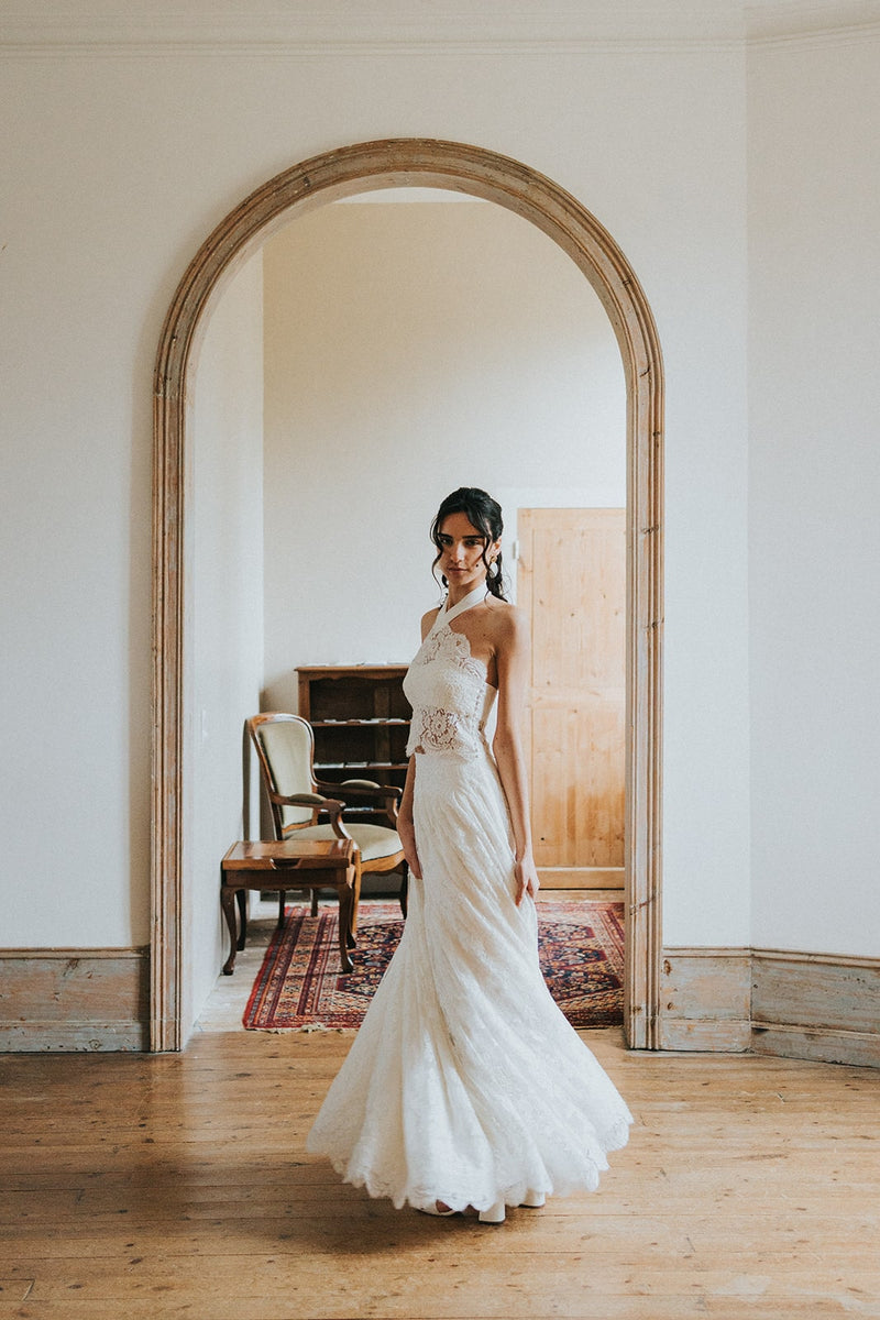 Rani incroyable robe de mariée en dentelle