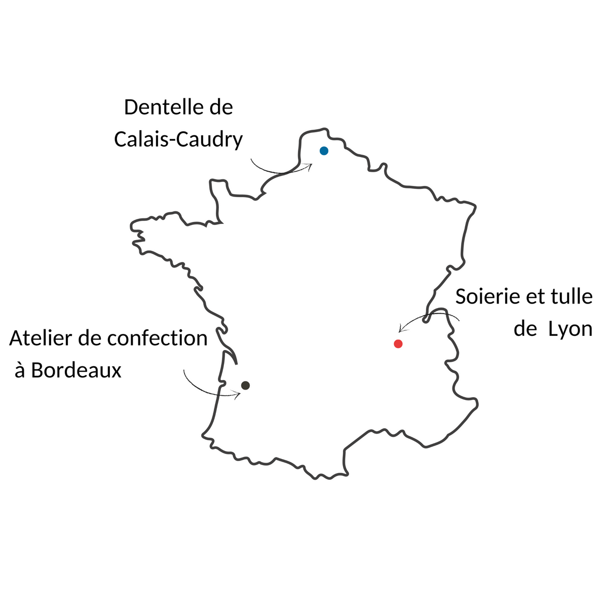 Robe de mariée Made in France