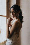 Suzanne -  Robe de mariée simple, créatrice Christelle Vasseur 