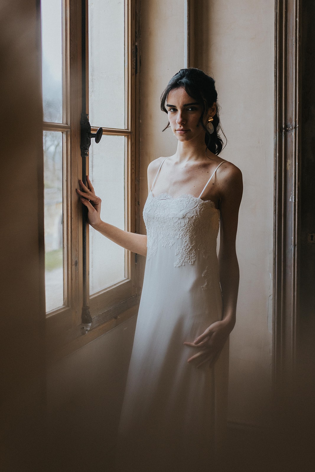 Suzanne -  Robe de mariée simple, boutique mariage à Bordeaux,  Christelle Vasseur 