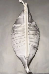 Trousse Beauté Crêpe Satin Ivoire