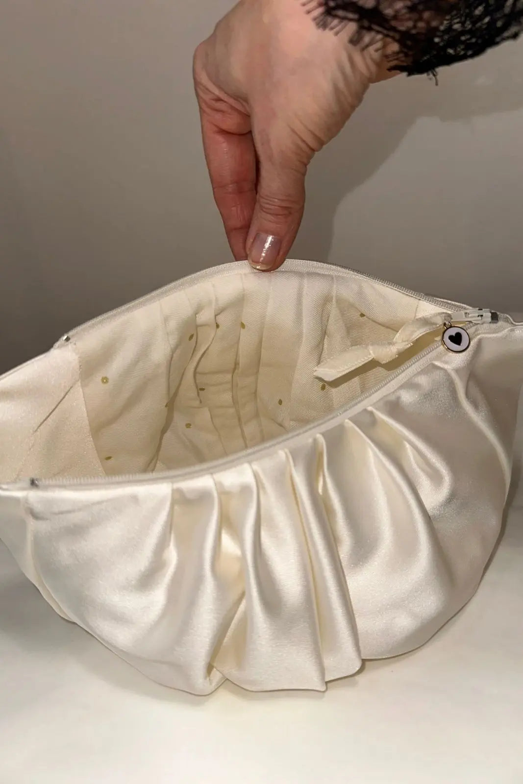 Trousse Beauté Ivoire Satinée