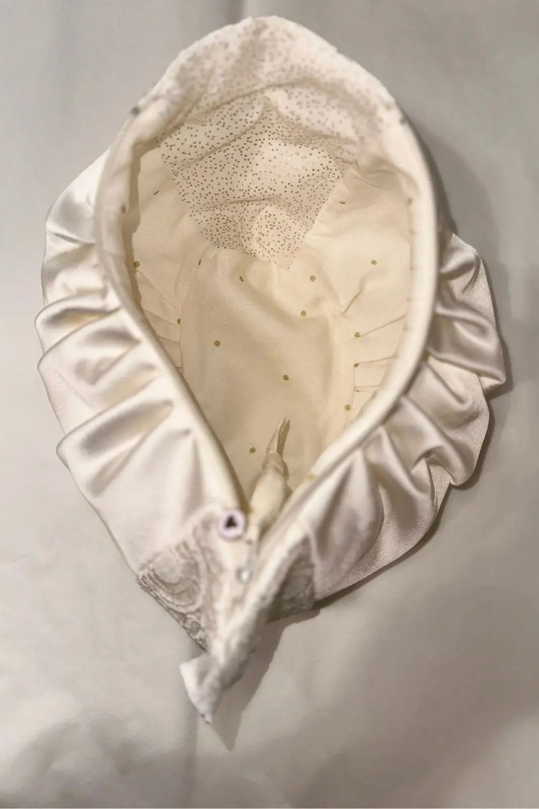 Trousse Beauté Ivoire Dentelle de Calais