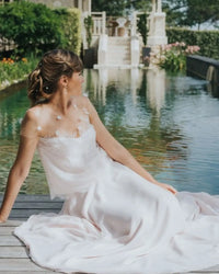 robe de mariée sur-mesure Lisa bordeaux