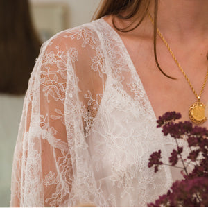 Iris wedding kimono