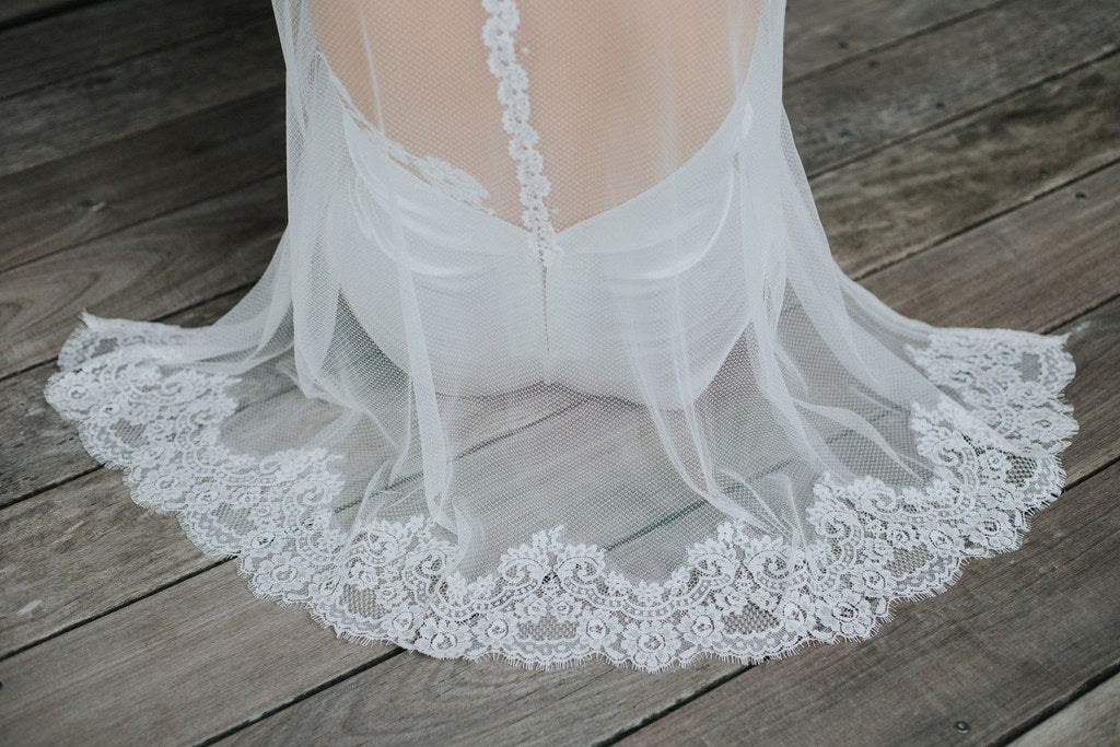 PERLE - KIMONO DENTELLE MARIÉE