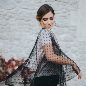 Feather Poncho