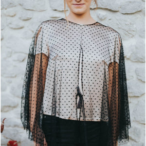 Feather Poncho